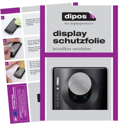 Produktbild von 5x Schutzfolie für Huawei Mate 30 Pro Kameralinse klar Displayschutzfolie Folie Display Schutz dipos