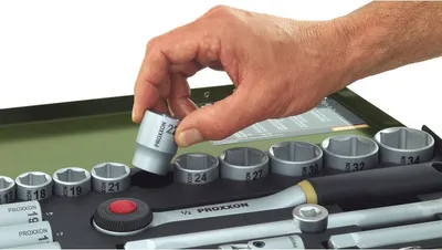 Obrázek produktu pro Proxxon Industrial Bit set 1/2 (12.5 mm) 18-piece 23 296