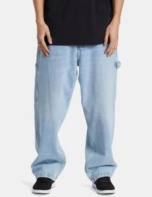 Obrázek produktu pro Dc Shoes Worker Baggy Carpenter Ril Jeans Modré 38 / 34 Pánské Modré 38