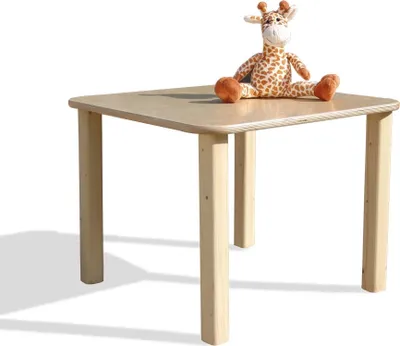 Produktbild von Kindertisch - Quadratisch - geschliffen