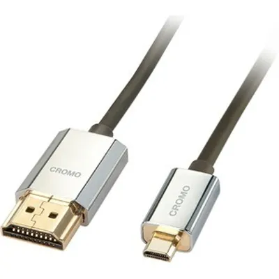 Produktbild von LINDY HDMI High Speed Kabel an Micro HDMI CROMO Slim 3m