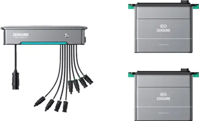 Produktbild von Zendure SolarFlow Bundle Hybrid Inverter Hyper 2000+2 AB2000X