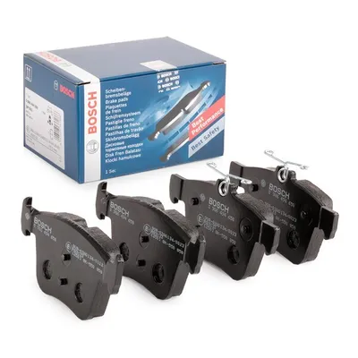 Produktbild von BOSCH 0 986 494 658 Bremsbeläge Satz Hinten für VW Golf VII Schrägheck (5G1, BQ1, BE1, BE2) Passat Variant (3G5, CB5) Golf VII Variant (BA5, BV5)