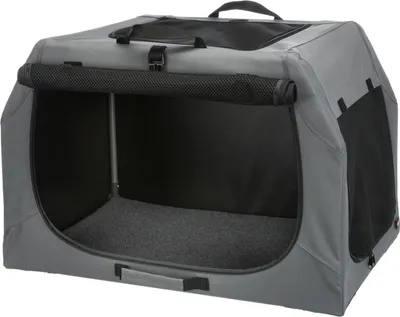 Produktbild von TRIXIE Hundebox Easy - grau - 71 × 49 × 51 cm