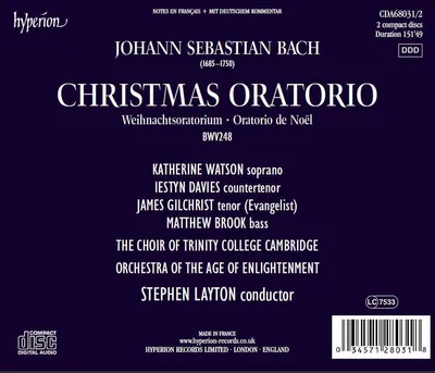 Produktbild von Weihnachtsoratorium BWV 248