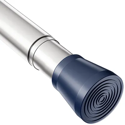 Immagine prodotto di Asta per Tenda da Doccia Telescopica 85-160 cm - Asta Regolabile Senza Foratura, Argento