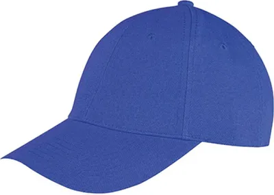 Produktbild von Result Headwear RC091X | Memphis Brushed Baumwolle Low Profile Sandwich Peak Cap - Farbe: Royal/White - Größe: One Size