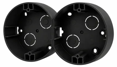 Image de Cadre apparent rétro double I Curve VX1 noir mat