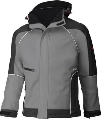 Produktbild von FHB WALTER Softshelljacke grau-schwarz Gr. M