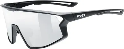 Zdjęcie produktu dla Okulary Uvex Skyryse czarne matowe szkła lustrzane srebrne S53.3.089.2216