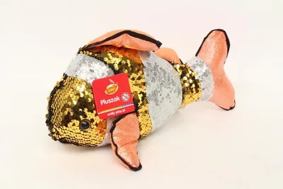 Image de Poisson en peluche avec paillettes