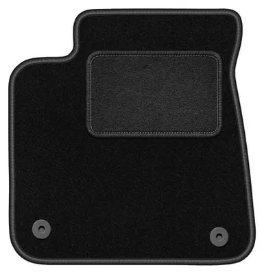 Produktbild von Fahrermatte Velours für Audi A8 D4 2009-2017 (Limousine) – 1-tlg, Schwarz, passgenau – Wielganizator LUX
