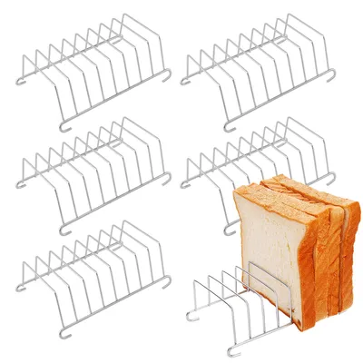 Toastständer für Heißluftfritteuse, 6 Stück, 14,8x10x4 cm