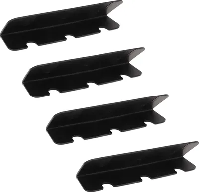 Produktbild von 4pcs PVC aufblasbare Bootssitzhakenklammelhalterung für Gummi -Dinghyflößen Yacht Kajak Ruderzubehör schwarz