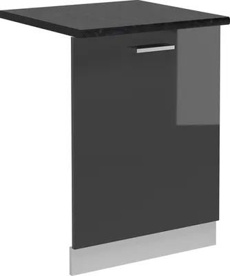 Produktbild von Geschirrspülblende Vicco R-Line Anthrazit Hochglanz 60 cm , AP Anthrazit, Model 54976