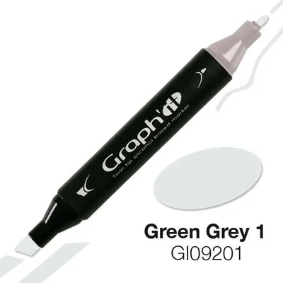 Immagine prodotto di Marcatore Graph'It con doppia punta - grigio-verde 1