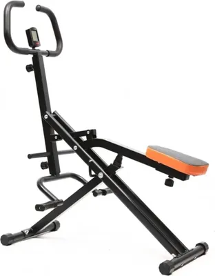 Produktbild von Reitsimulator Fitnessgerät - Bauch- und Taillentrainer - LCD-Display - Klappbar - Krafttraining