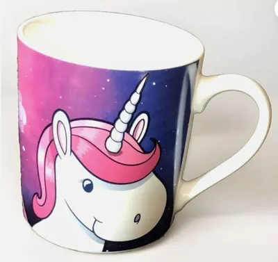 Einhorn-Tasse aus Keramik, 200 ml, in Geschenkbox