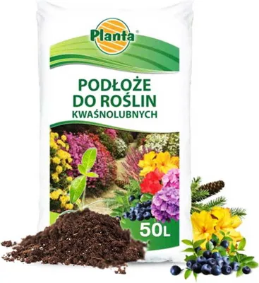 Zdjęcie produktu dla Ziemia podłoże do roślin kwaśnolubnych 50l