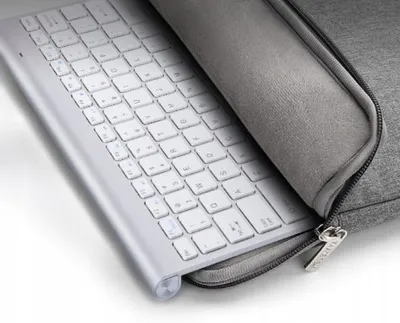 Image de Clavier et souris - Ensemble sans fil - USB - Mini Slim - pour ordinateur portable, PC, TV - Universel