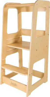 Produktbild von Lernturm für Kinder ab 1,5 Jahr aus Birkenholz, höhenverstellbar, natur