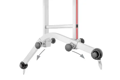 Produktbild von Hymer Universal Traverse für Anlege-, Schiebe und Seilzugleitern ohne Klappfuß