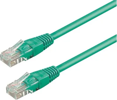 Immagine prodotto di WP WPC-PAT-6U010G cavo di rete Verde 1 m Cat6 U/UTP (UTP)