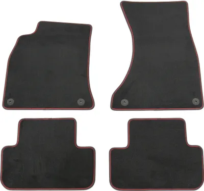 Produktbild von AD Tuning Premium Velour Fußmatten Set für Audi A4 B8 8K Limo Avant