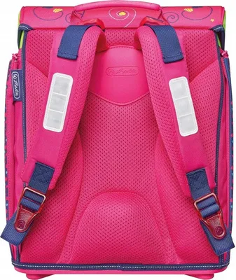 Immagine prodotto di Zaino scolastico MIDI con motivo a cuori rosa