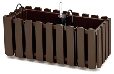 Image de Truhlík s kov. držákem BOARDEE FENCYCASE W 38 cm - barva: hnědá