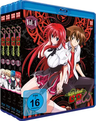 Produktbild von Highschool DxD New - Staffel 2 - Gesamtausgabe - Bundle Vol.1-4 (4 Blu-rays)