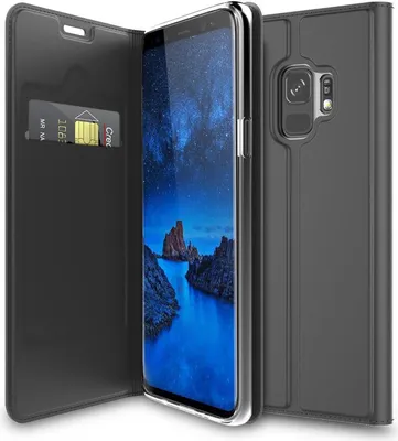 Produktbild von Kryt na mobilný telefón Samsung Galaxy S9 Book Case Ochranný kryt Slim Flip Cover Case