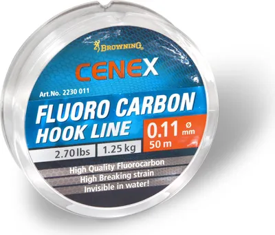 Produktbild von Browning Schnur Cenex Fluoro Carbon Hook Line ø0,15mm