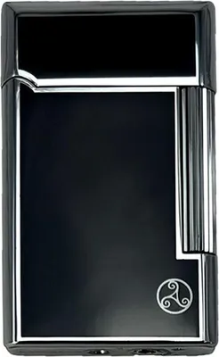 Produktbild von Rattray's Bel Black Chrome Feuerzeug, unbefüllt