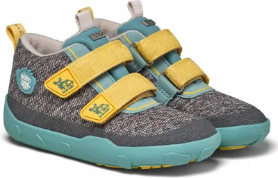 Produktbild von Affenzahn Uni Halbschuhe Happy Nashorn 47013-23, 47013-24, 47013-25, 47013-26, 47013-27, 47013-28, 47013-29, 47013-30, 47013-31, 47013-32, 47013-33, 47013-34, 47013-35 AFZ-00844-80028 Gelb/ Grau 26