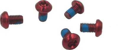 Produktbild von Wolf Tooth CAMO Kettenblattschrauben Kit, 5 Stk., red