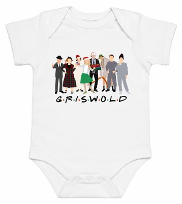 Zdjęcie produktu dla Griswold Family Christmas. Koszmarne Święta. Kultowy film. Body dla dziecka, biały, rozmiar 12/18