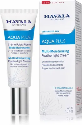 Produktbild von Mavala Creme Aqua Plus Multi-Moisturizing Featherlight Cream