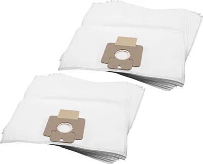 Produktbild von vhbw 20x Staubbeutel Ersatz für Nilfisk 1074011578 für Staubsauger - 26,3cm x 7,2cm Weiß
