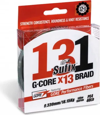 Obrázek produktu pro Sufix 131 Braid Neon Chartreuse 135 m 0,148 mm 8,1 kg