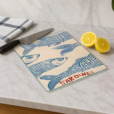 Produktbild von Hermia Concept, Kes-00070 - 20 x 30, Schneidebrett, Mehrfarbig, 100% GEHÄRTETES GLAS, 20 x 30 cm