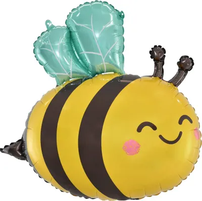 Zdjęcie produktu dla Balon foliowy pszczoła 50 x 54 cm Godan