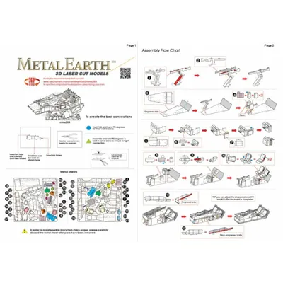 Produktbild von METAL EARTH 3D-Puzzle Star Wars: Snowspeeder der Ersten Ordnung