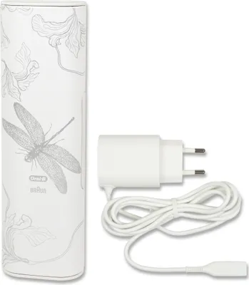 Produktbild von ORAL-B TC7000 Dragonfly Silver inkl Braun 5210 Eurostecker (weiß) 12 Volt/400mA