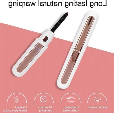 Wärmer Wimpernformer mit USB-Ladung, schnelle Erwärmung und langlebiges Design für perfektes Wimpern-Make-up