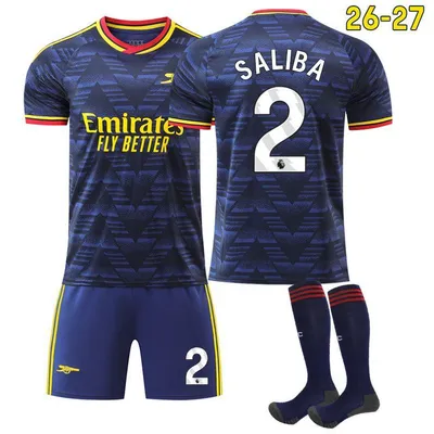 Immagine prodotto di #7 SAKA Maglia da calcio da trasferta dell'Arsenal 26-27 per bambini e adulti TAGLIA:L