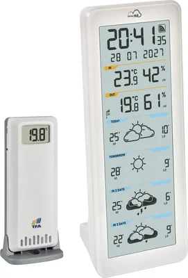 Immagine prodotto di Stazione meteorologica wireless TFA WLAN TFA.me ID-06, bianca