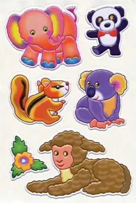 Produktbild von 3D Sticker Elefant