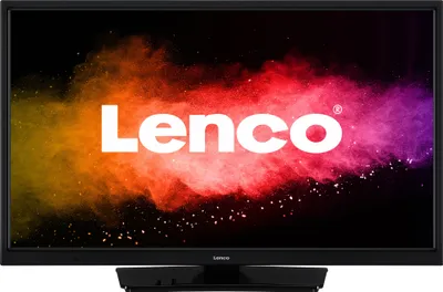 Produktbild von Lenco LED-2463BK (V2) - 24-Zoll Android-Smart-TV mit 12-V-Kfz-Adapter, schwarz