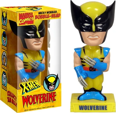 Produktbild von Marvel Wolverine Bobble-Head X-Men  - Funko Wacky Wobbler Bobble Head Wackelkopf